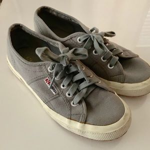 Superga 378 (US 8) grey sneakers
